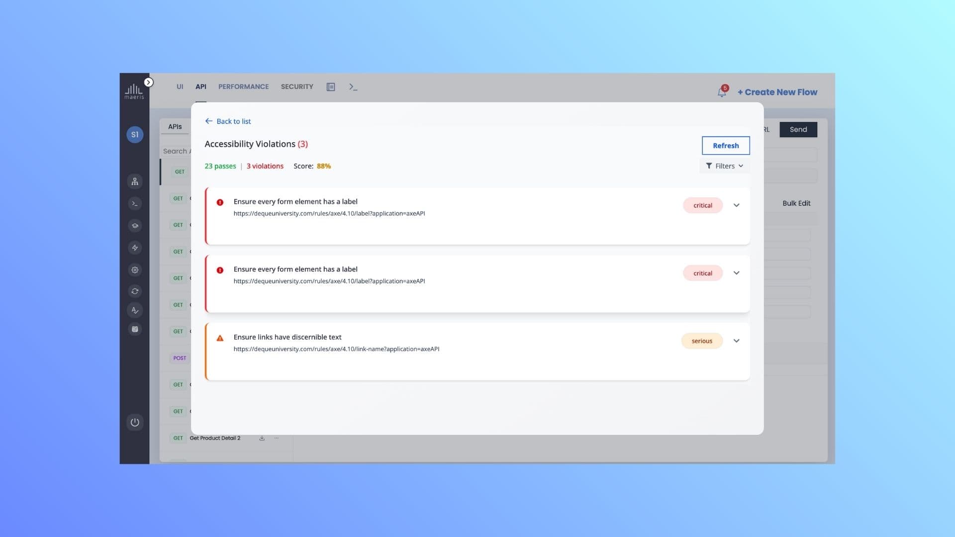 Accessibility & GDPR Checks